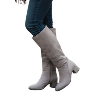 Kim Rogers®Roz Grey Riding Boots Size 10